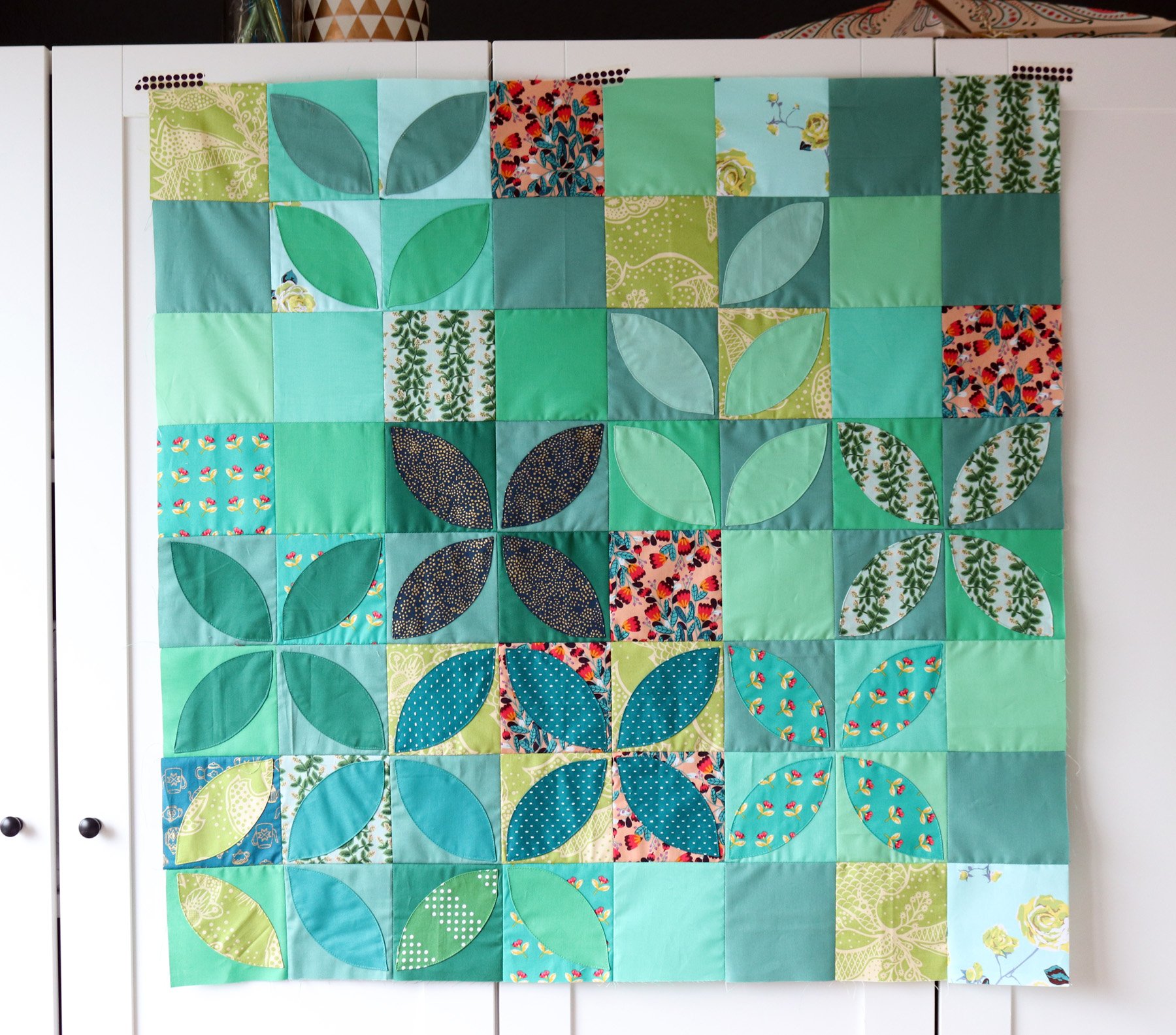 Wild Oranges: Sew Quadrant 4 — Stitched in Color